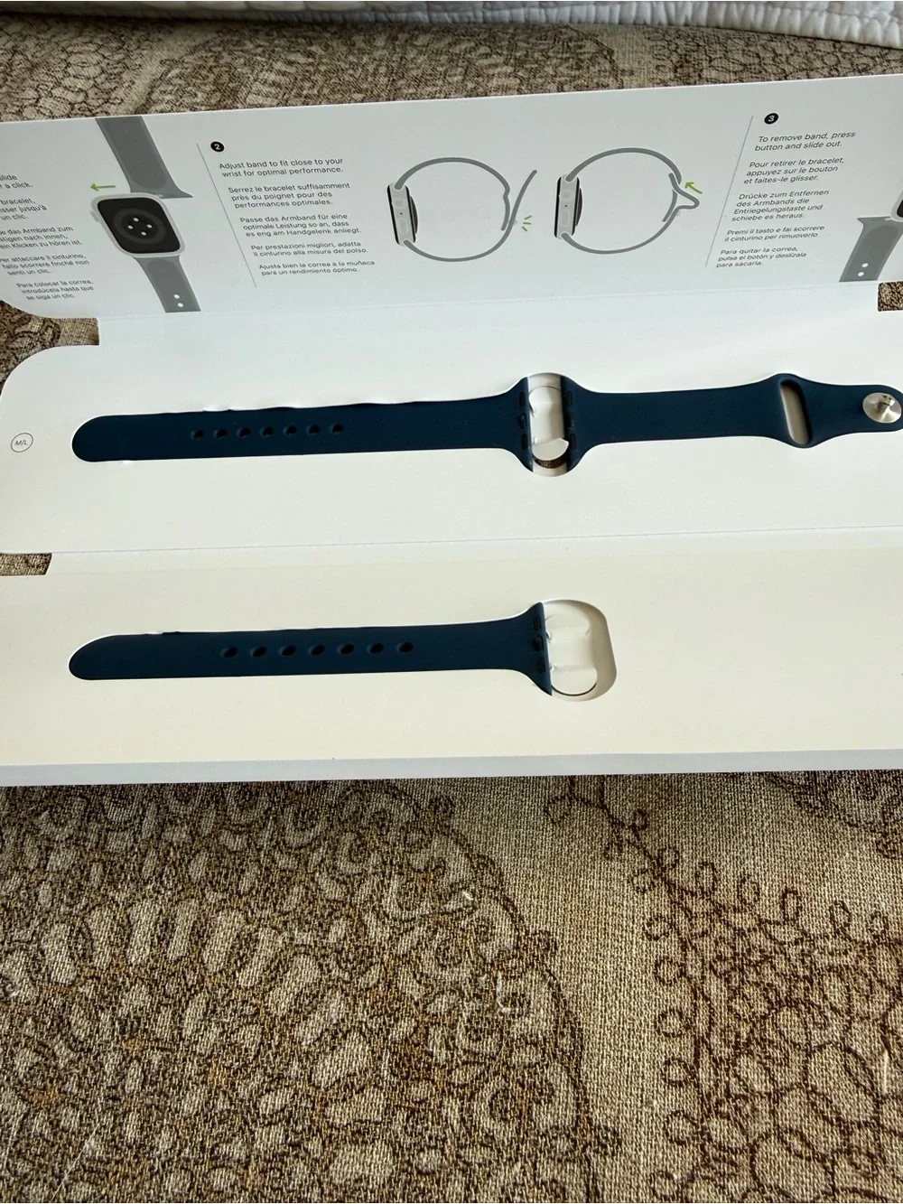 Apple Watch Silicone Watch Band (2-Piece)